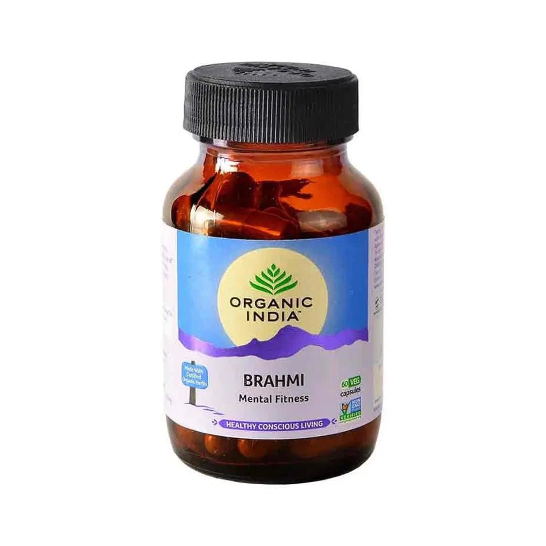 Brahmi 60 Capsules - Organic India - 60 Capsules