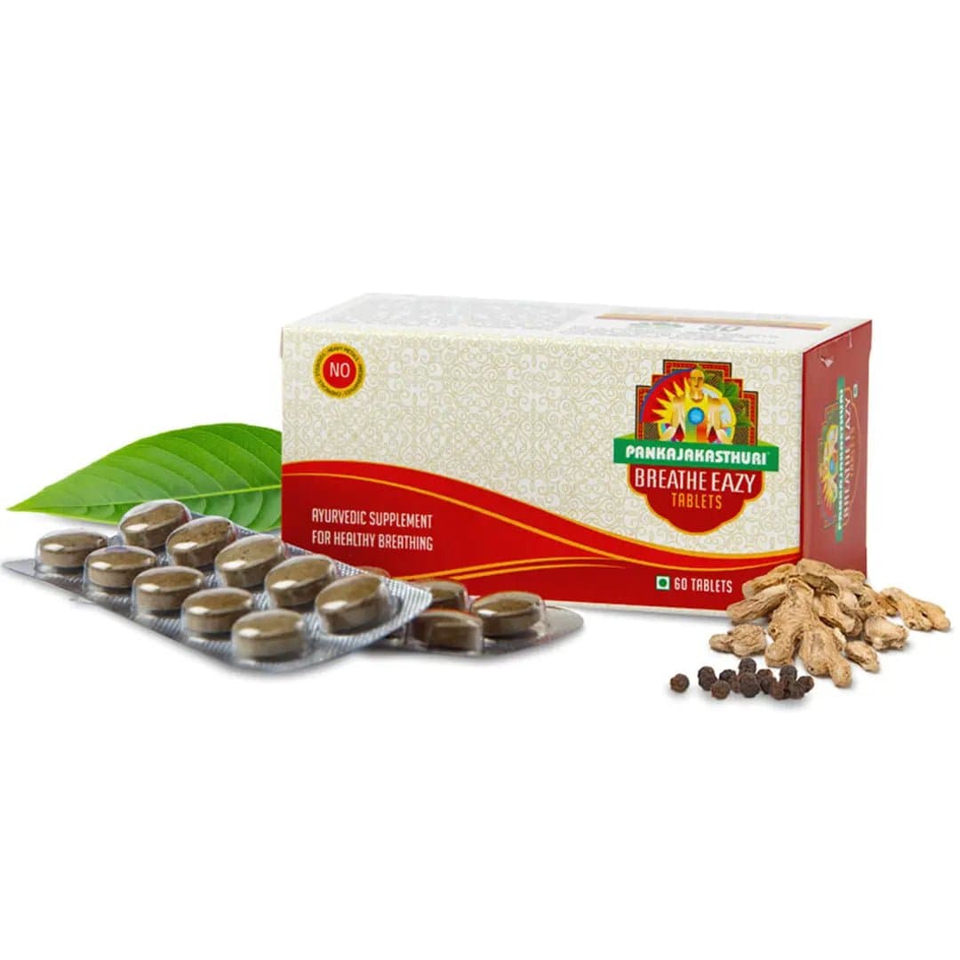 Breathe Eazy Tablets - Pankajakasthuri - 60Nos
