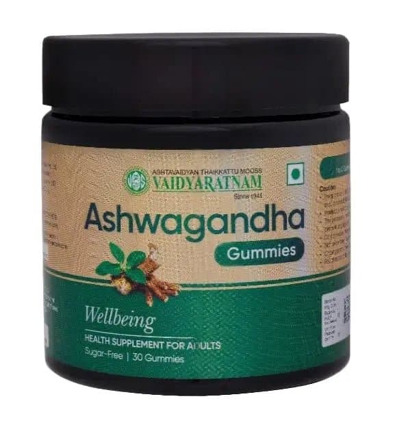 ASHWAGANDHA GUMMIES - 30Nos - VAIDYARATNAM