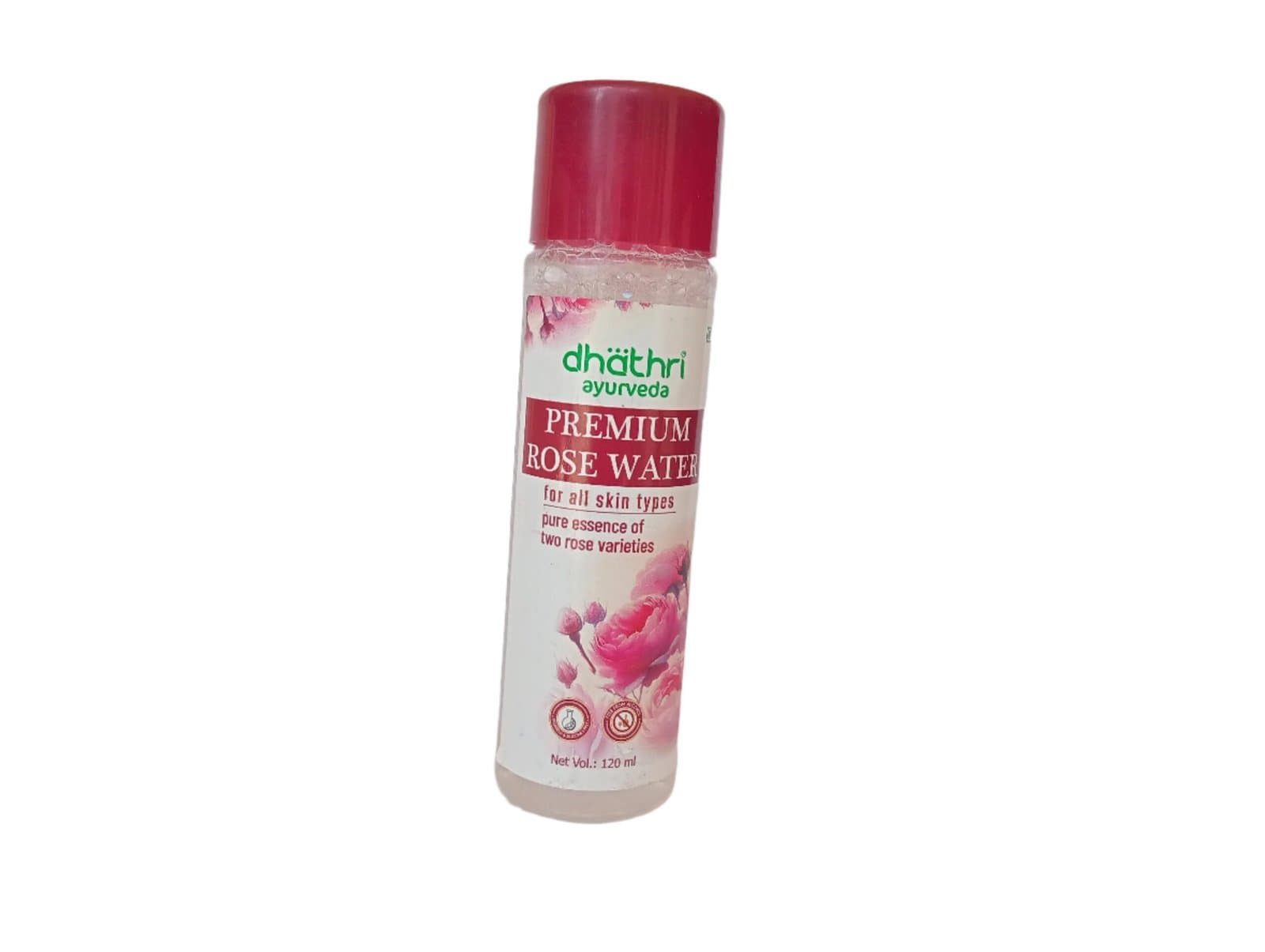 Premium Rose Water - 120ml - Dhathri Ayurveda