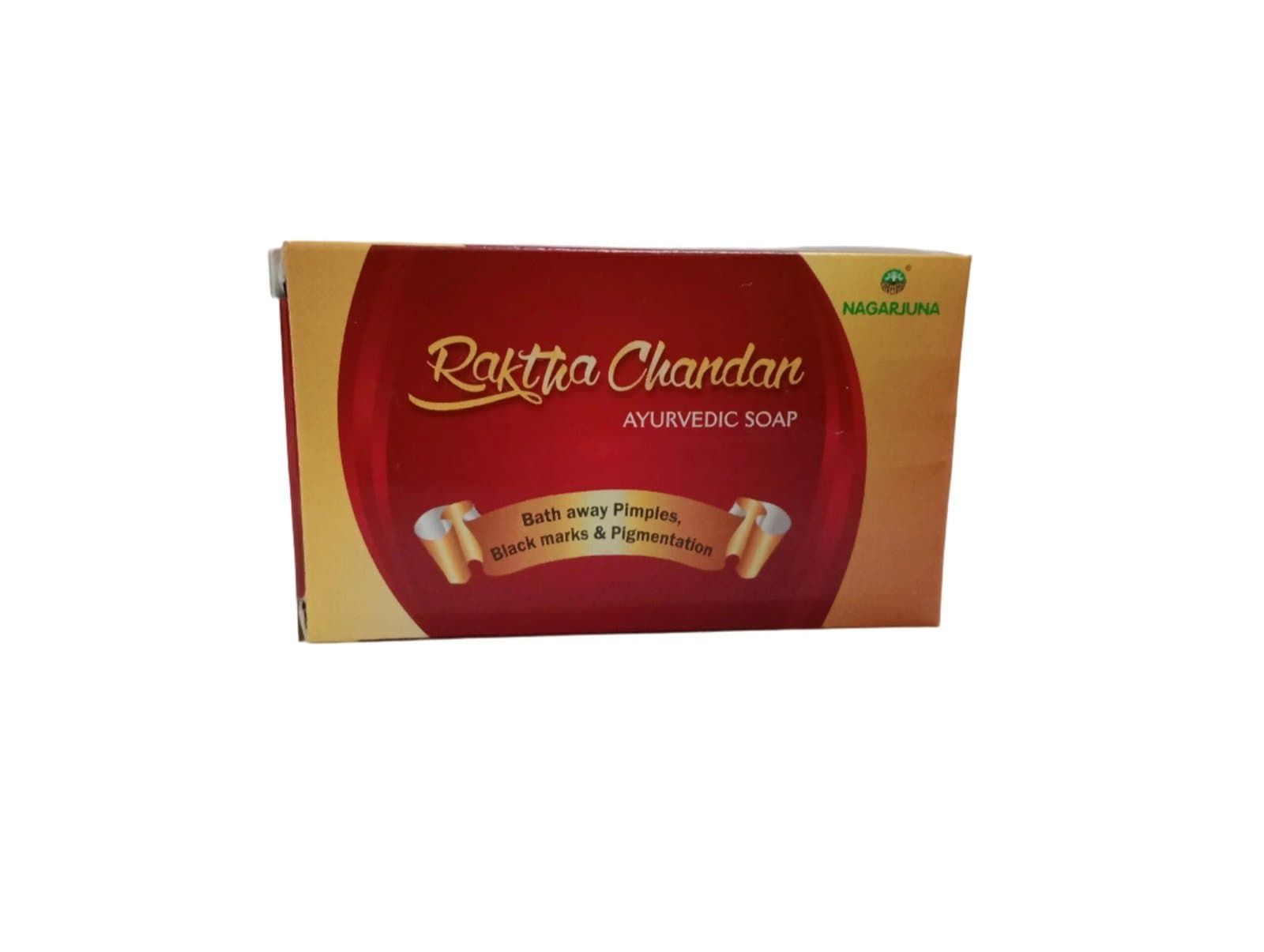 Raktha Chandan Ayurvedic Soap 75g - NAGARJUNA AYURVEDA
