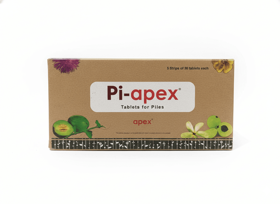 Pi-apex Tablets for Piles – Natural Relief & Digestive Support