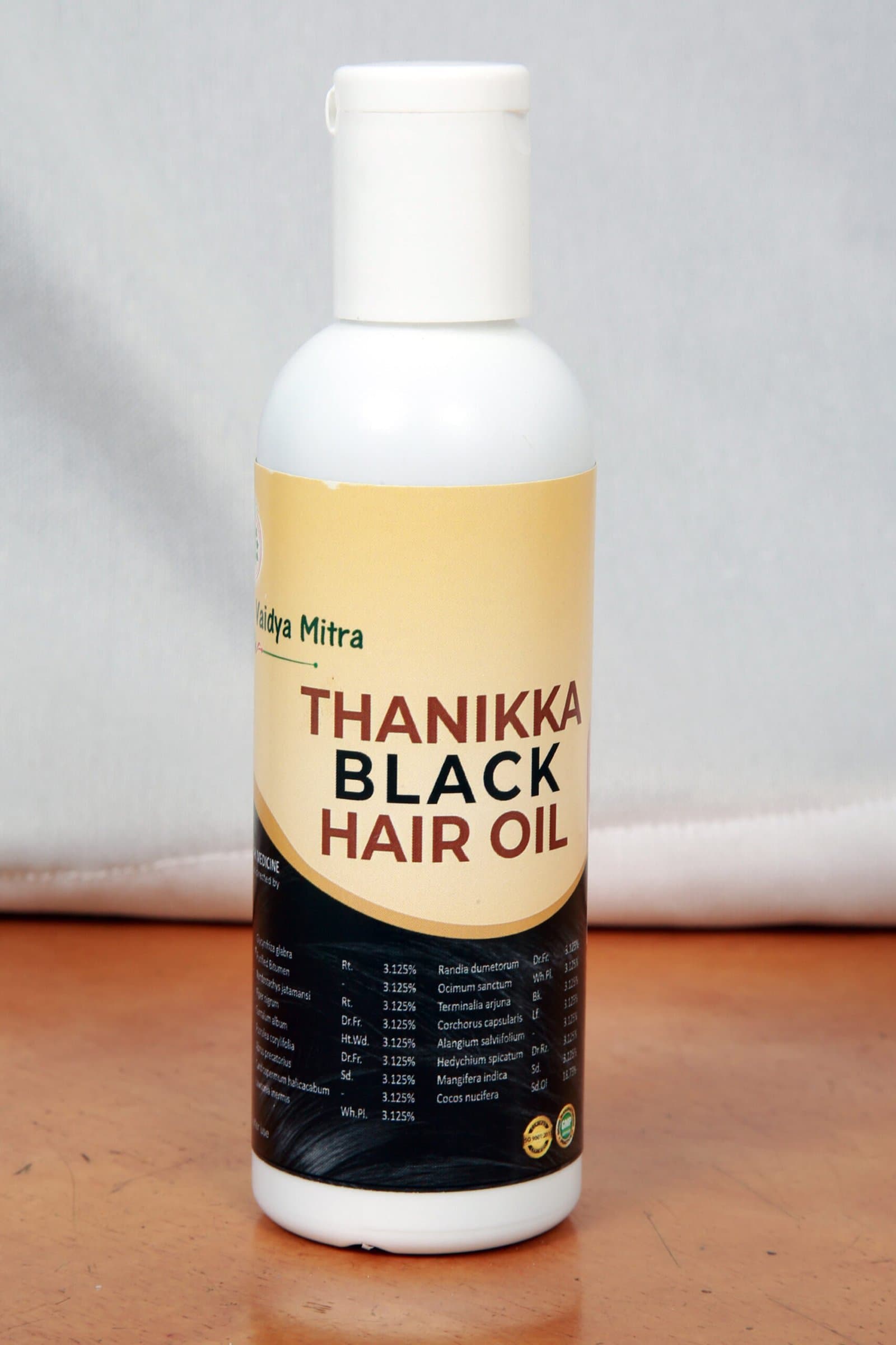 Thanikka Black Hair Oil – Sri Ayurvedic Vaidya Mitra | Herbal Hair Oil