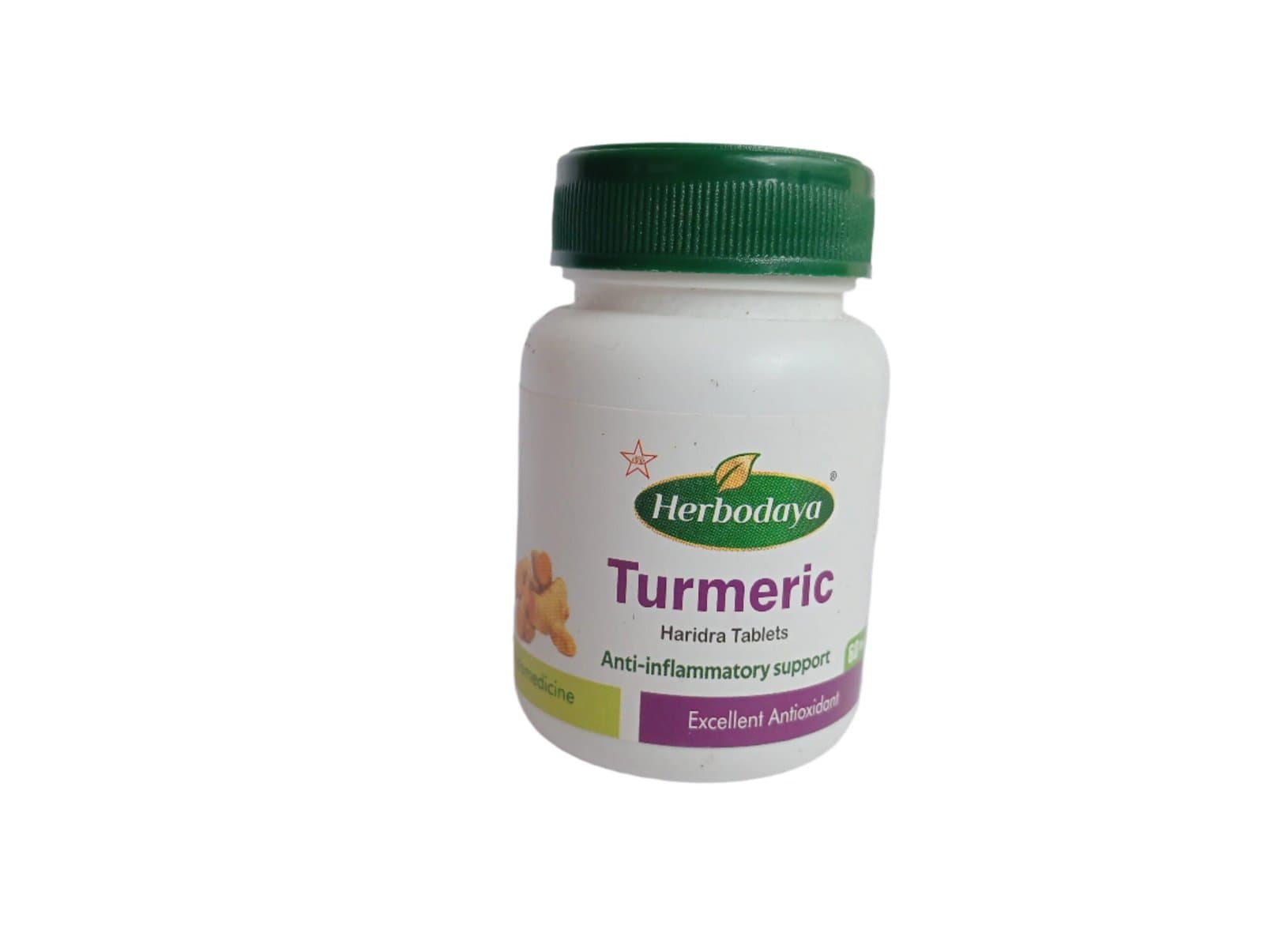 Turmeric Tablets - 60 Nos - SKM Herbodaya